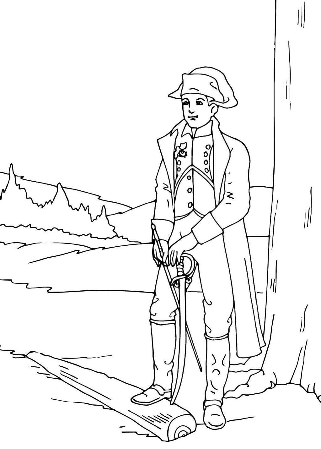 Desenho gratuito Napoleão Bonaparte #218385 da colecao Pessoas famosas para imprimir