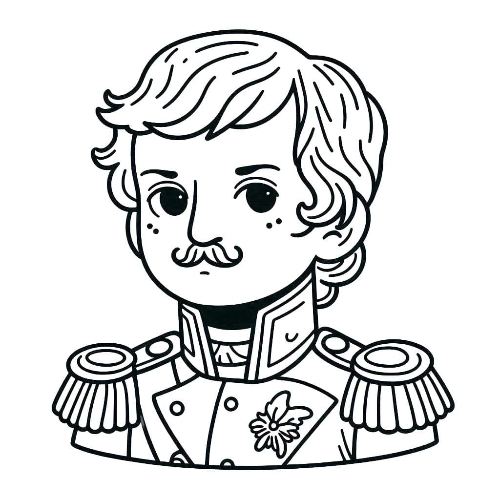 Desenho gratuito Napoleão Bonaparte #218395 da colecao Pessoas famosas para imprimir