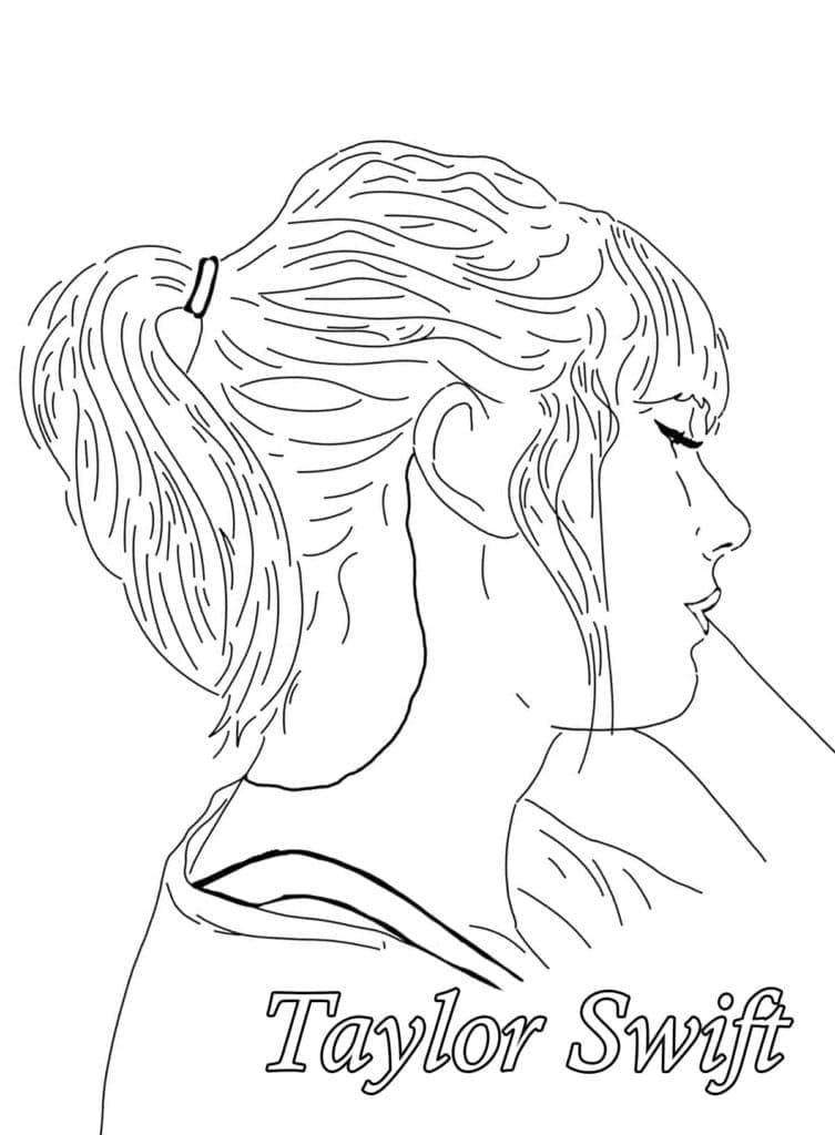 Desenho gratuito Taylor Swift #208116 da colecao Pessoas famosas para imprimir