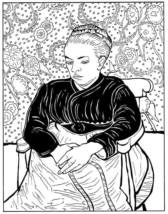 Desenho gratuito Vincent van Gogh #219544 da colecao Pessoas famosas para imprimir Desenho gratuito Vincent van Gogh #219544 da colecao Pessoas famosas para imprimir
