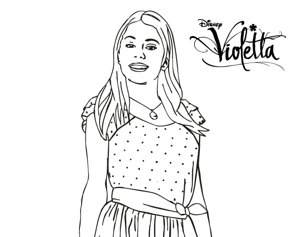 Página para colorir: Violetta (programas de televisão) #170449 - Páginas para Colorir Imprimíveis Gratuitamente