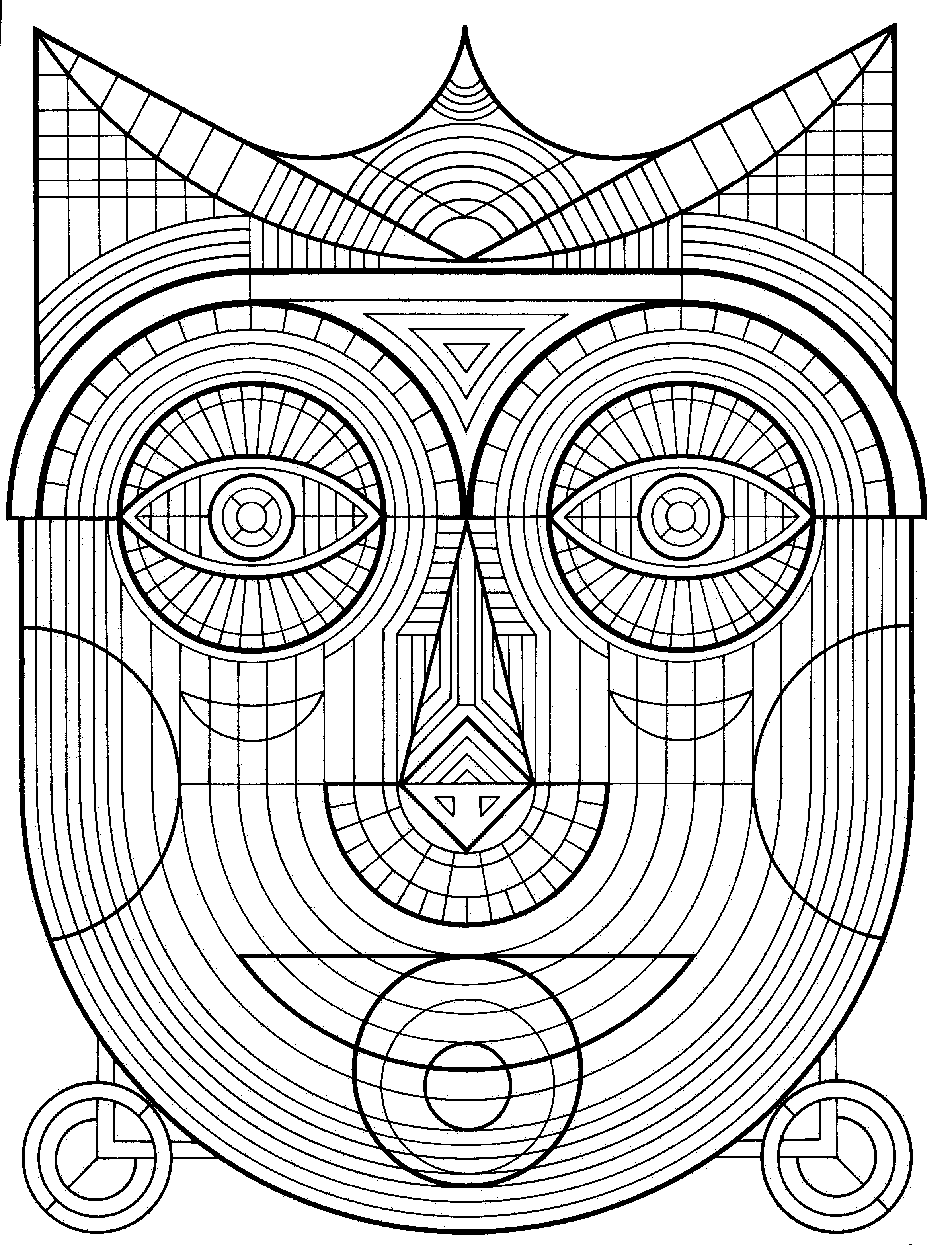 Página para colorir: Antiestresse (Relaxamento) #126889 - Páginas para Colorir Imprimíveis Gratuitamente