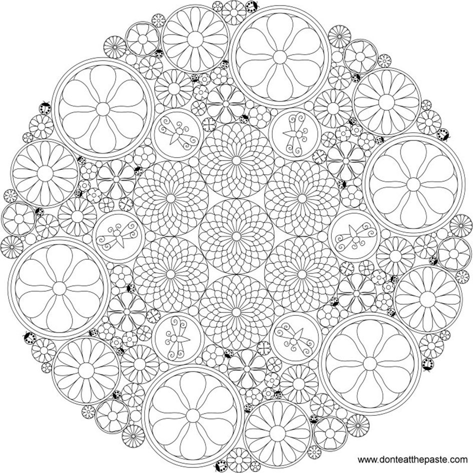 Página para colorir: Antiestresse (Relaxamento) #127183 - Páginas para Colorir Imprimíveis Gratuitamente