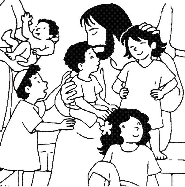 Imagem para colorir de Jesus #98885 da nossa coleção Religião e Mitologia, fácil de imprimir