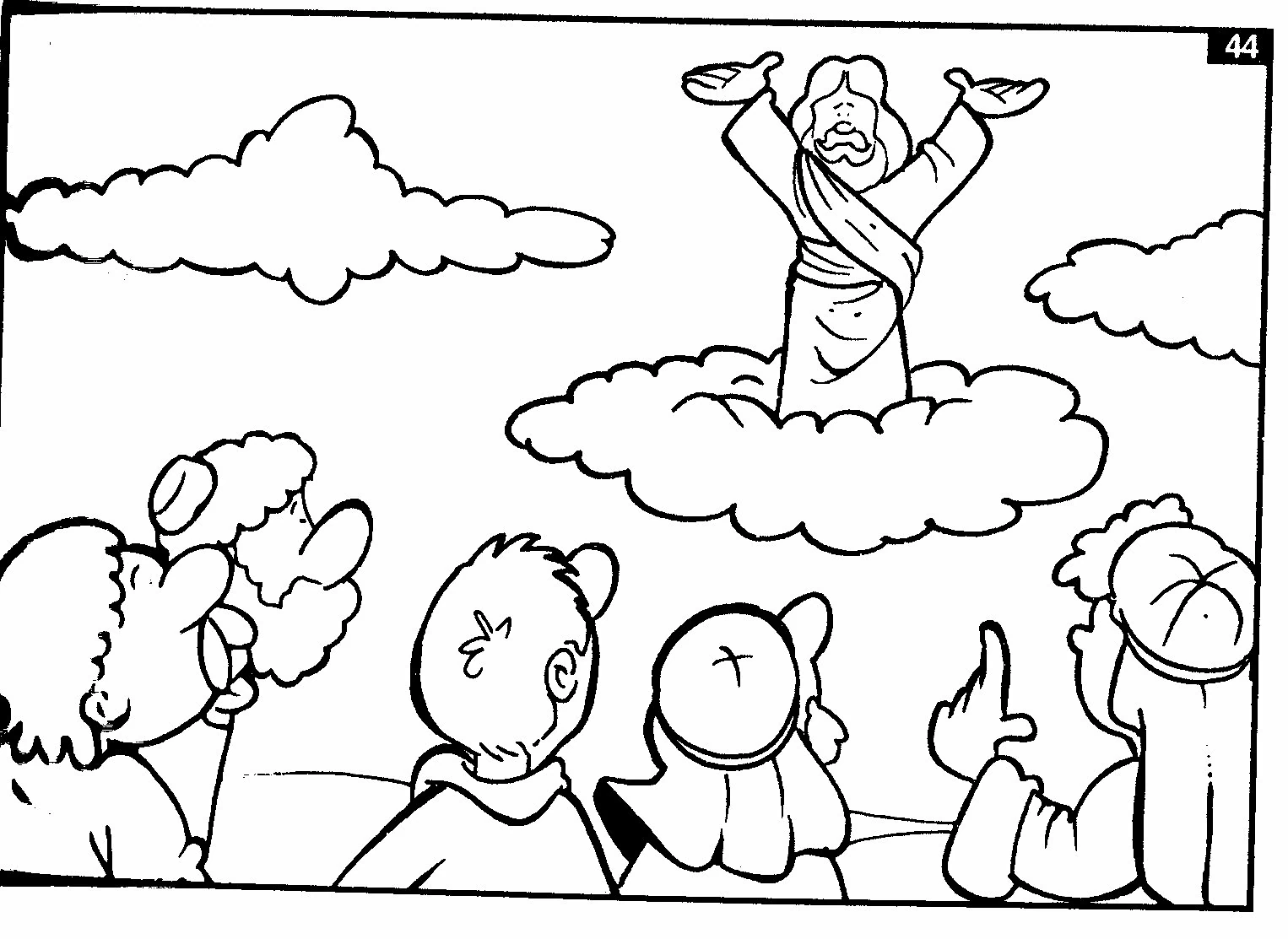 Desenho gratuito Jesus #98897 da colecao Religião e Mitologia para imprimir