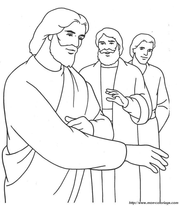 Desenho gratuito Jesus #98942 da colecao Religião e Mitologia para imprimir