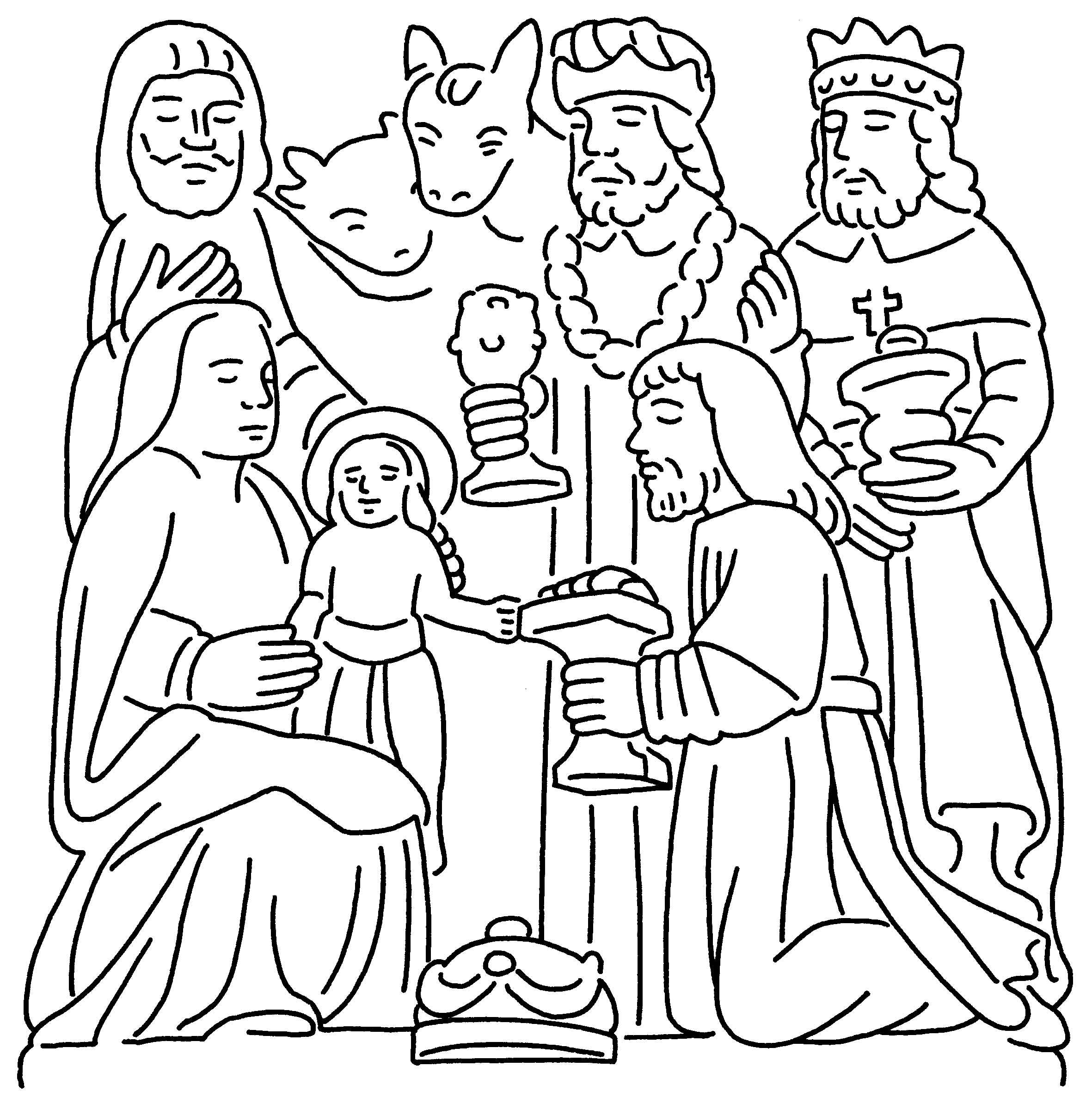 Página para colorir de Jesus #98980 pertencente à coleção Religião e Mitologia Página para colorir de Jesus #98980 pertencente à coleção Religião e Mitologia