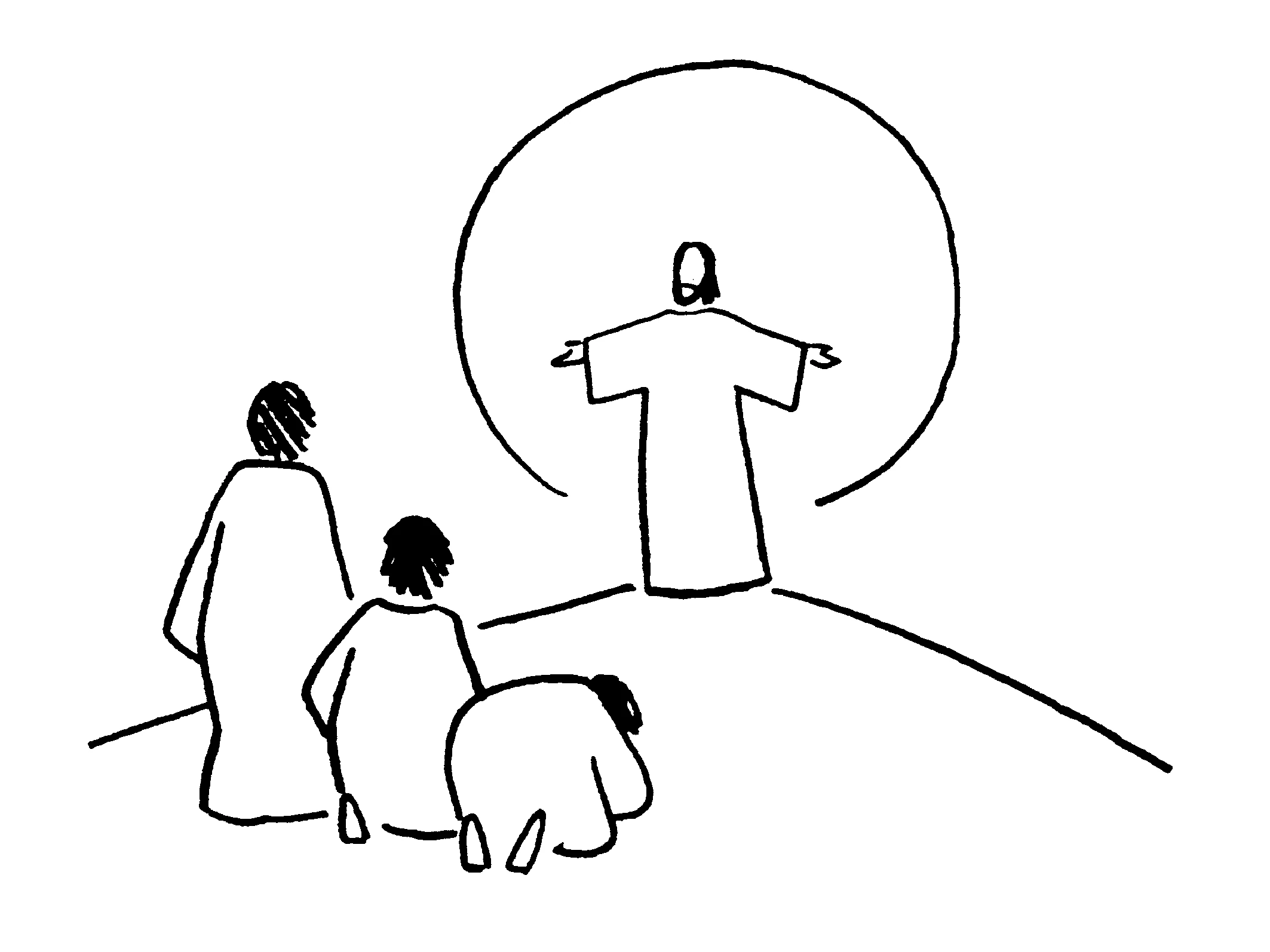 Desenho gratuito Jesus #99001 da colecao Religião e Mitologia para imprimir