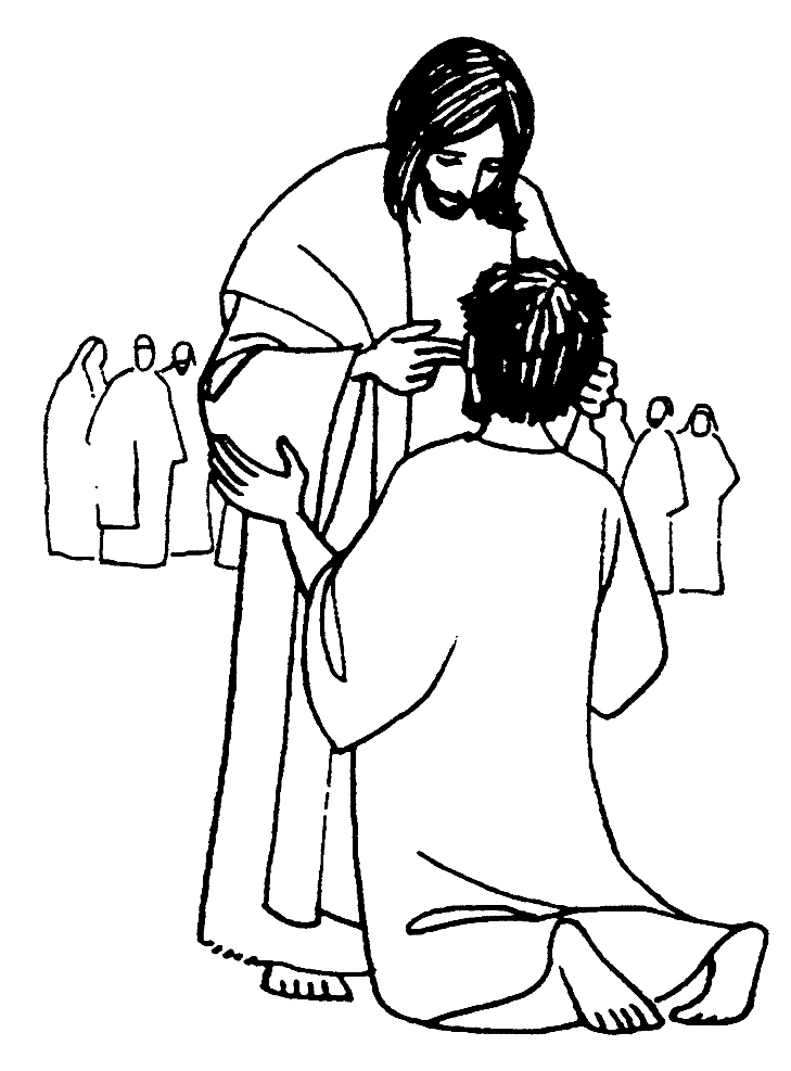 Desenho gratuito Jesus #99030 da colecao Religião e Mitologia para imprimir
