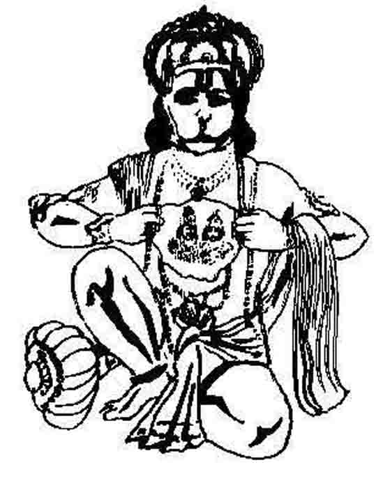 Desenho gratuito Mitologia Hindu #109271 da colecao Religião e Mitologia para imprimir