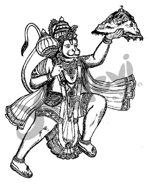Desenho gratuito Mitologia Hindu #109351 da colecao Religião e Mitologia para imprimir