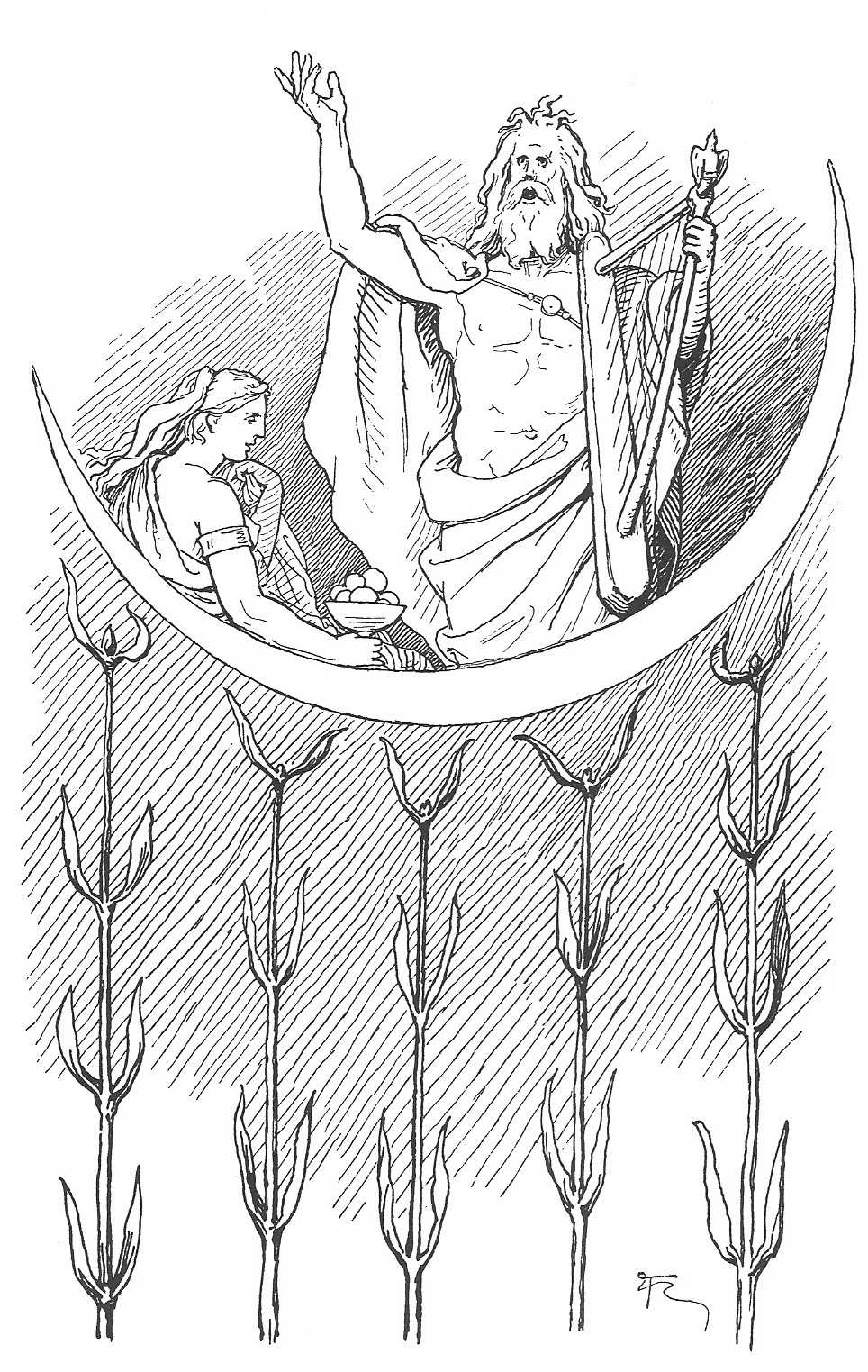 Desenho gratuito Mitologia Nórdica #110462 da colecao Religião e Mitologia para imprimir