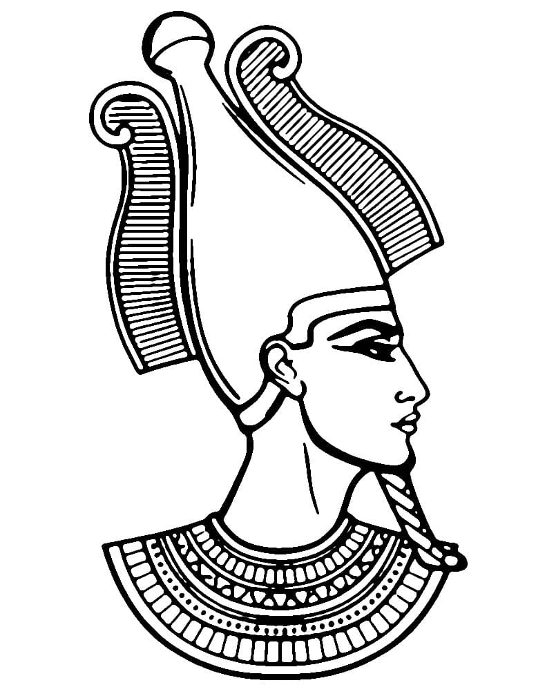 Desenho gratuito Osíris #191002 da colecao Religião e Mitologia para imprimir