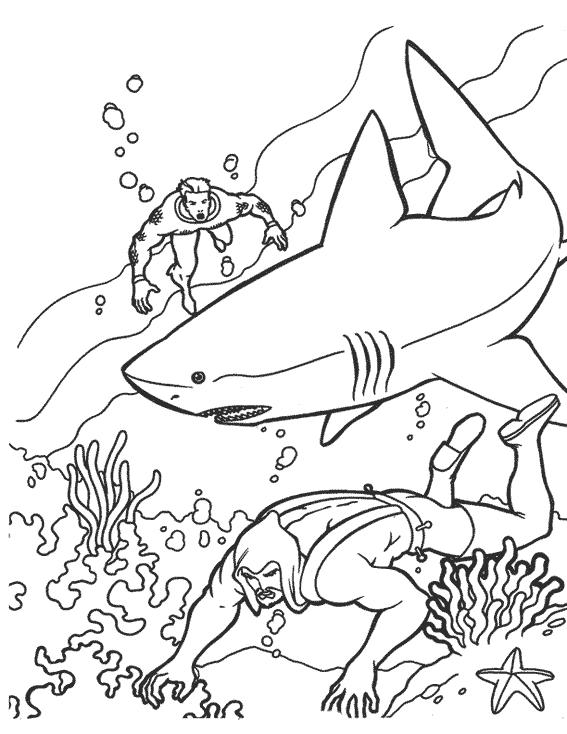 Página para colorir: Aquaman (Super heroi) #84974 - Páginas para Colorir Imprimíveis Gratuitamente