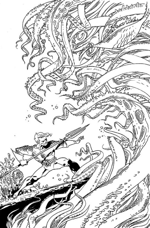 Página para colorir: Aquaman (Super heroi) #85038 - Páginas para Colorir Imprimíveis Gratuitamente
