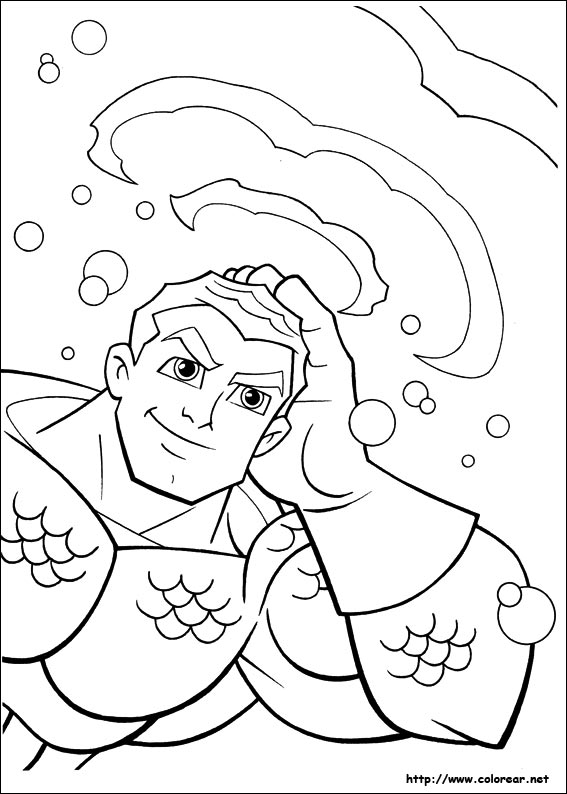 Página para colorir: Aquaman (Super heroi) #85051 - Páginas para Colorir Imprimíveis Gratuitamente