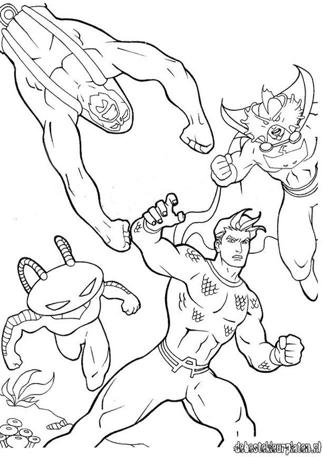Página para colorir: Aquaman (Super heroi) #85105 - Páginas para Colorir Imprimíveis Gratuitamente