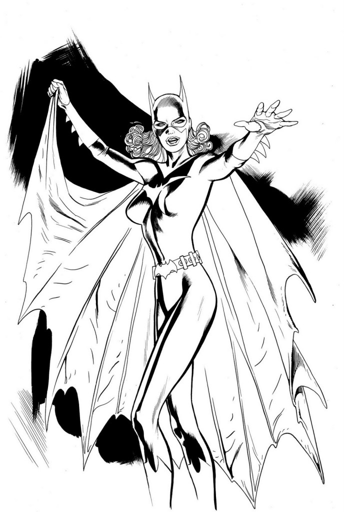 Página para colorir: batgirl (Super heroi) #77832 - Páginas para Colorir Imprimíveis Gratuitamente