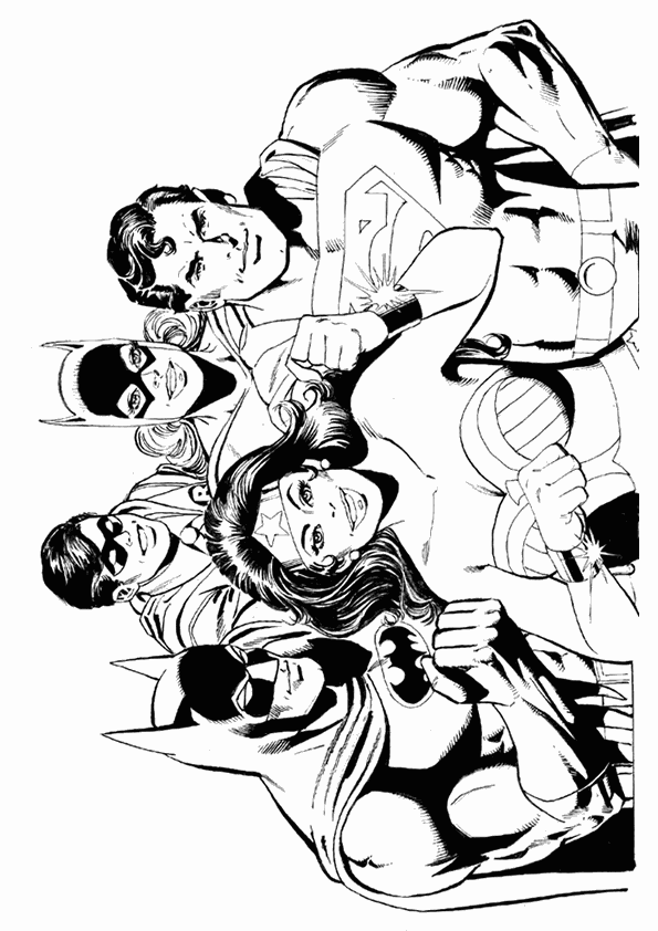 Página para colorir: batgirl (Super heroi) #77861 - Páginas para Colorir Imprimíveis Gratuitamente