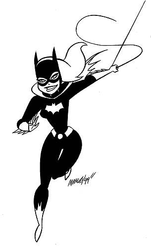 Página para colorir: batgirl (Super heroi) #77994 - Páginas para Colorir Imprimíveis Gratuitamente