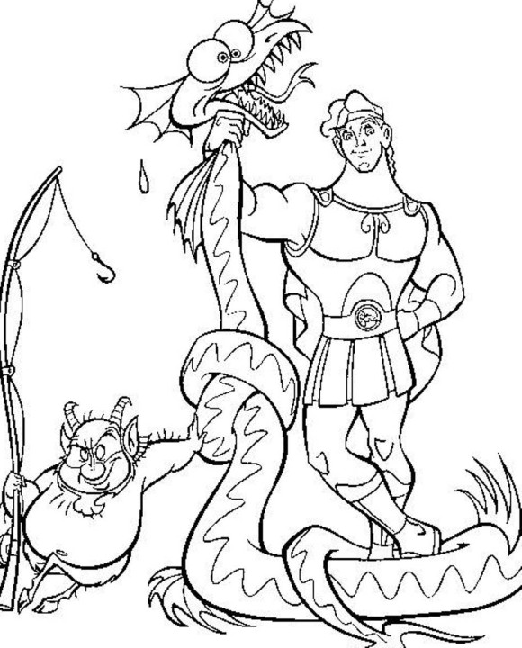 Página para colorir: Hércules (Super heroi) #84232 - Páginas para Colorir Imprimíveis Gratuitamente