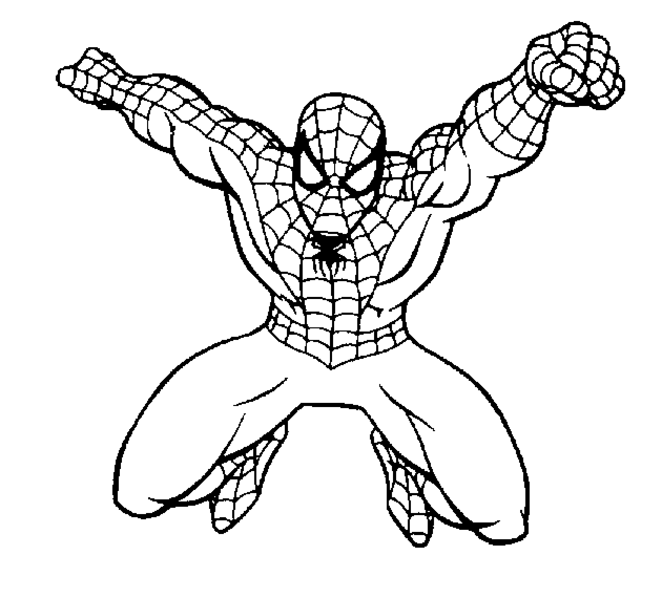 Página para colorir: Homem Aranha (Super heroi) #78656 - Páginas para Colorir Imprimíveis Gratuitamente