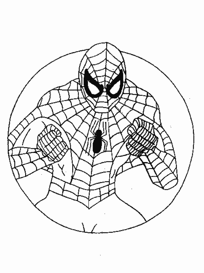 Página para colorir: Homem Aranha (Super heroi) #78665 - Páginas para Colorir Imprimíveis Gratuitamente