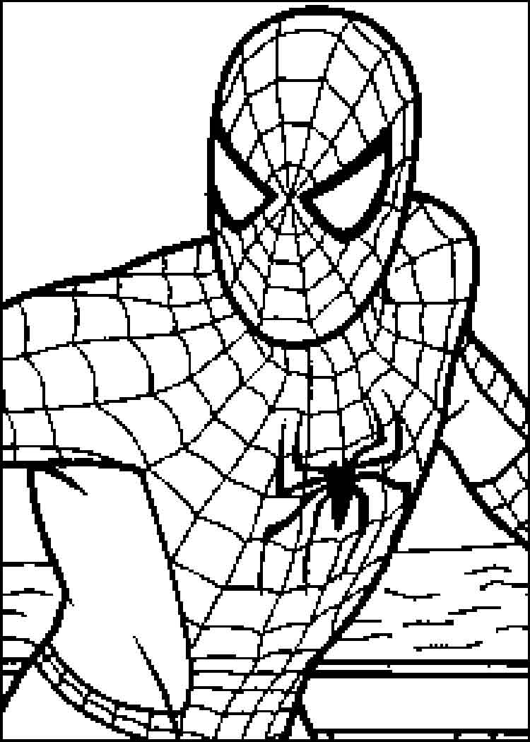 Página para colorir: Homem Aranha (Super heroi) #78675 - Páginas para Colorir Imprimíveis Gratuitamente