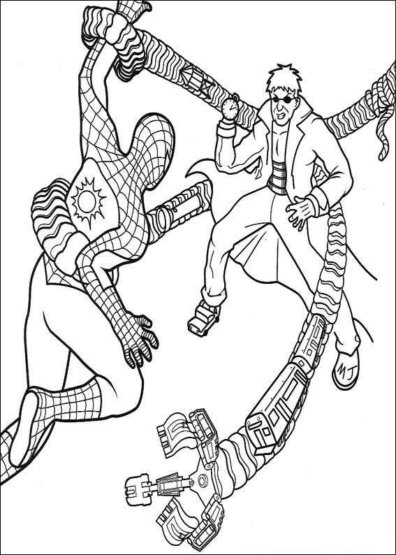 Página para colorir: Homem Aranha (Super heroi) #78689 - Páginas para Colorir Imprimíveis Gratuitamente