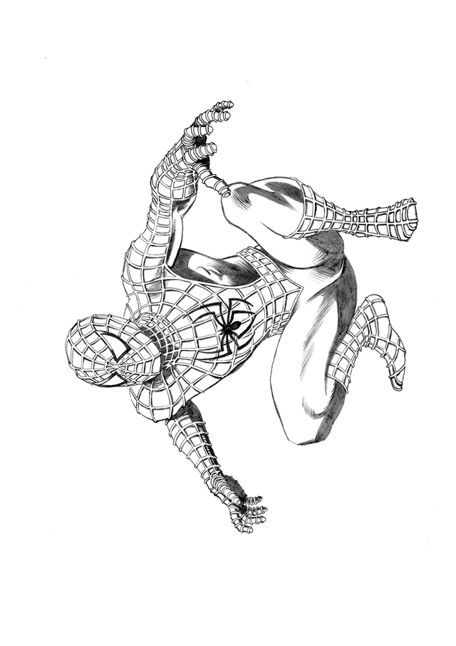 Página para colorir: Homem Aranha (Super heroi) #78695 - Páginas para Colorir Imprimíveis Gratuitamente