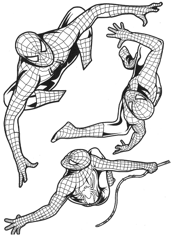 Página para colorir: Homem Aranha (Super heroi) #78724 - Páginas para Colorir Imprimíveis Gratuitamente