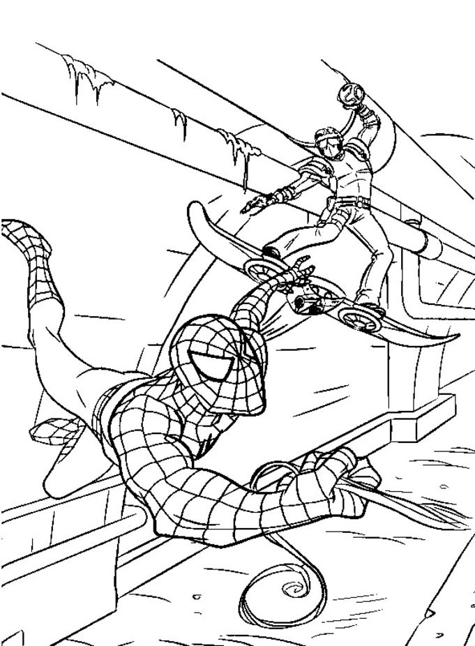 Página para colorir: Homem Aranha (Super heroi) #78734 - Páginas para Colorir Imprimíveis Gratuitamente