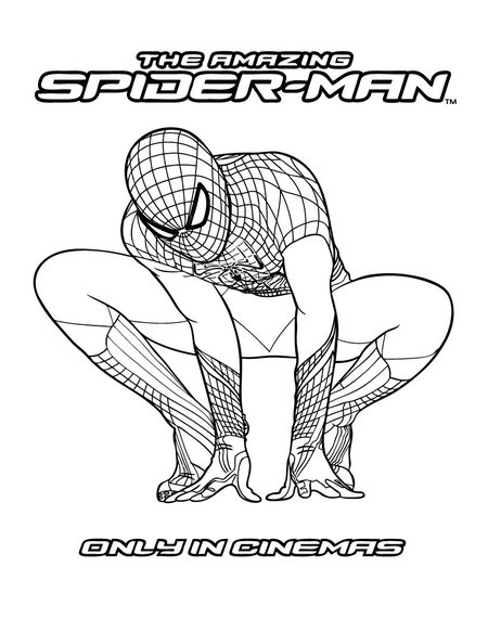 Página para colorir: Homem Aranha (Super heroi) #78745 - Páginas para Colorir Imprimíveis Gratuitamente