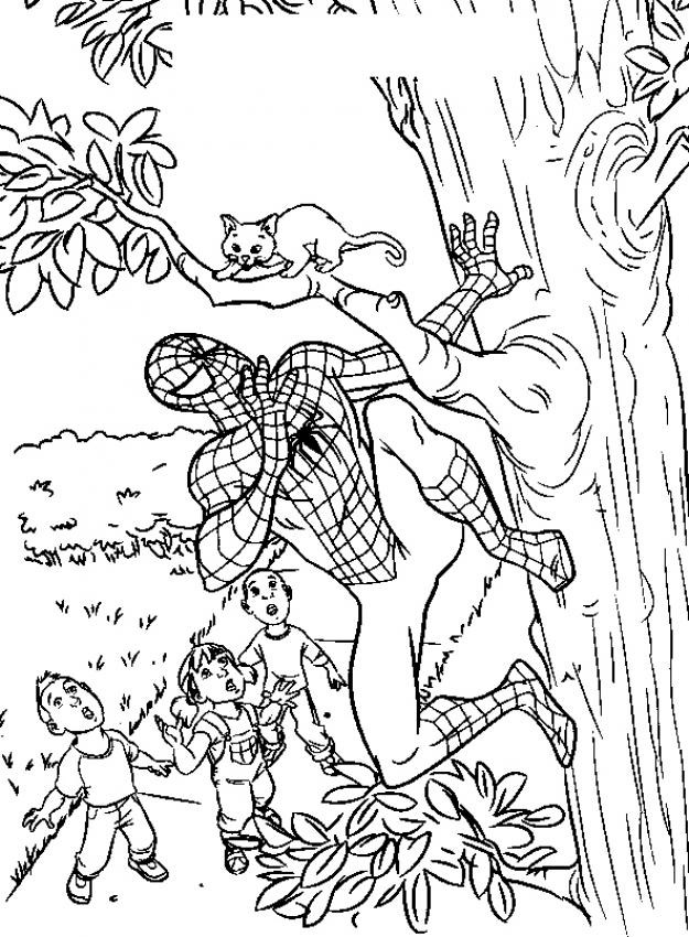 Página para colorir: Homem Aranha (Super heroi) #78754 - Páginas para Colorir Imprimíveis Gratuitamente