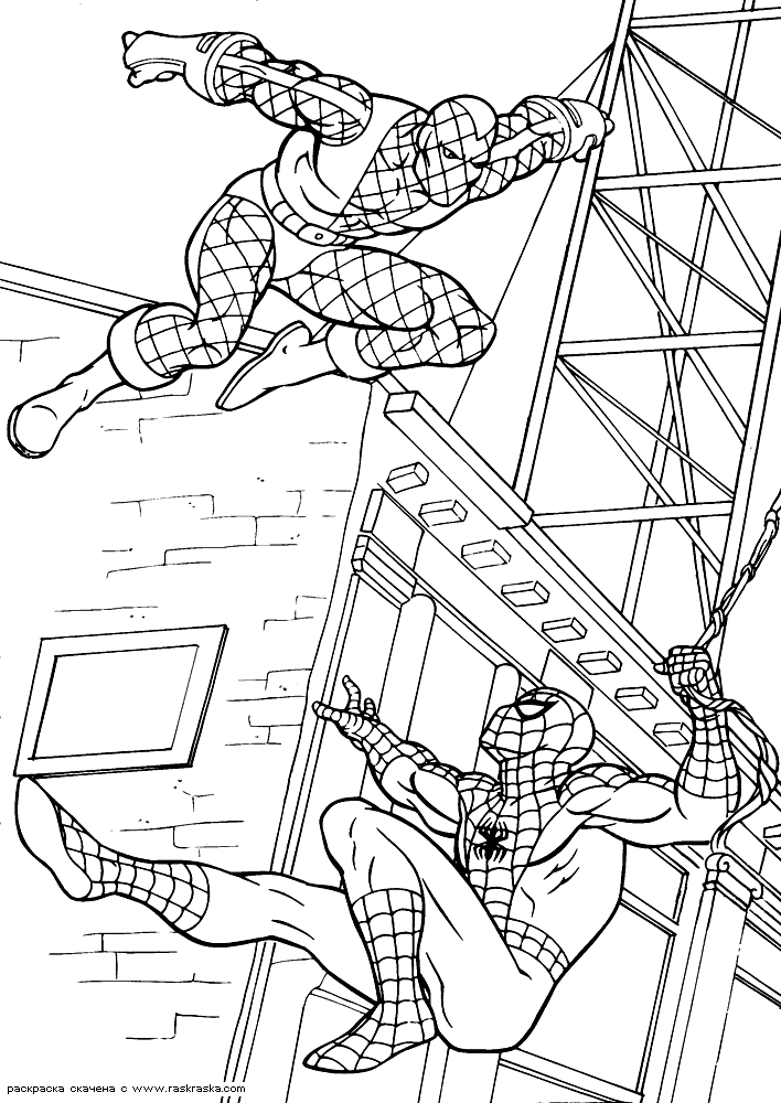 Página para colorir: Homem Aranha (Super heroi) #78770 - Páginas para Colorir Imprimíveis Gratuitamente