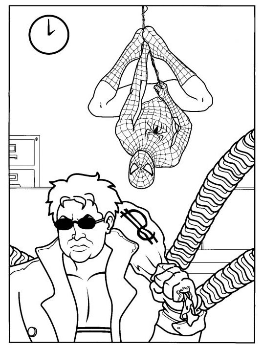 Página para colorir: Homem Aranha (Super heroi) #78779 - Páginas para Colorir Imprimíveis Gratuitamente