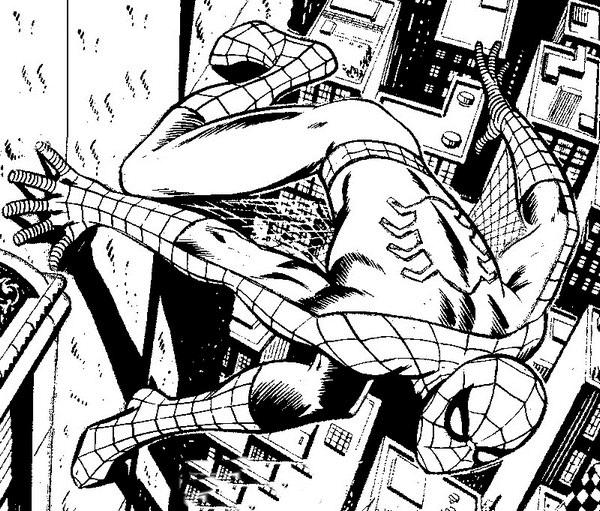 Página para colorir: Homem Aranha (Super heroi) #78780 - Páginas para Colorir Imprimíveis Gratuitamente