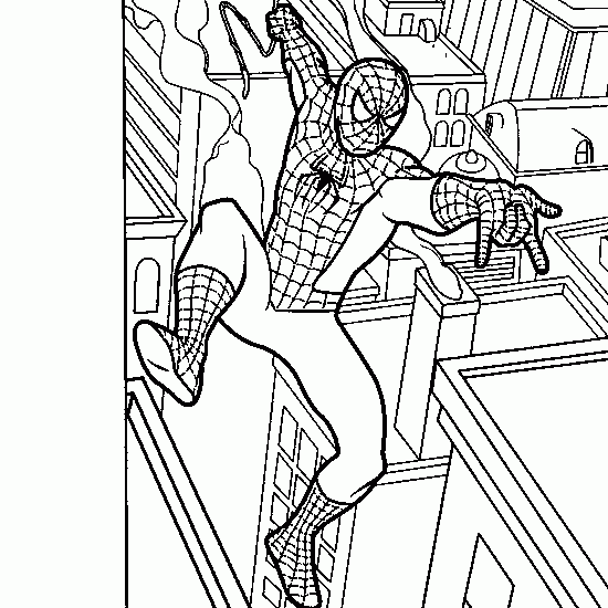 Página para colorir: Homem Aranha (Super heroi) #78806 - Páginas para Colorir Imprimíveis Gratuitamente