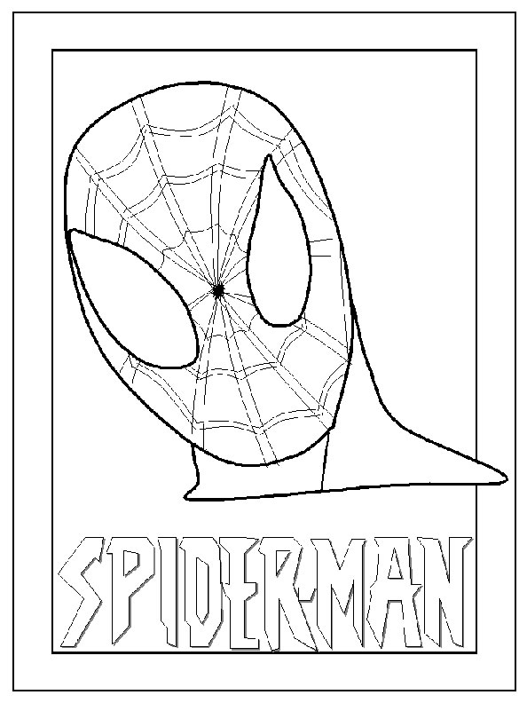 Página para colorir: Homem Aranha (Super heroi) #78807 - Páginas para Colorir Imprimíveis Gratuitamente