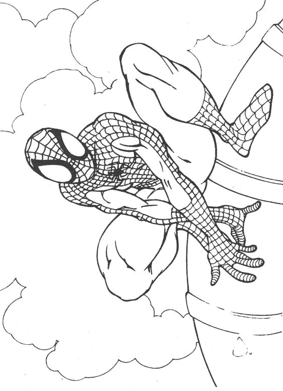 Página para colorir: Homem Aranha (Super heroi) #78823 - Páginas para Colorir Imprimíveis Gratuitamente