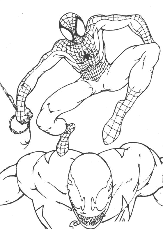 Página para colorir: Homem Aranha (Super heroi) #78845 - Páginas para Colorir Imprimíveis Gratuitamente