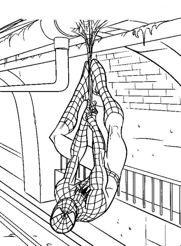 Página para colorir: Homem Aranha (Super heroi) #78898 - Páginas para Colorir Imprimíveis Gratuitamente