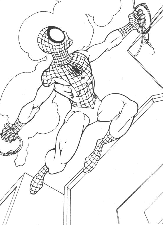 Página para colorir: Homem Aranha (Super heroi) #78910 - Páginas para Colorir Imprimíveis Gratuitamente