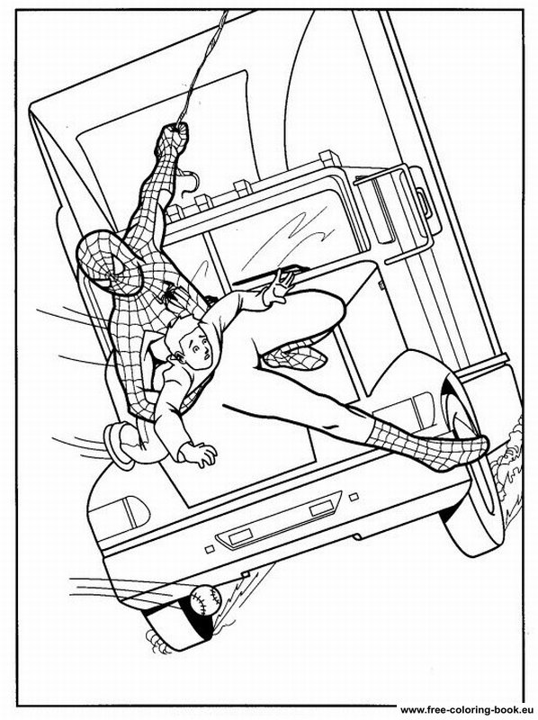 Página para colorir: Homem Aranha (Super heroi) #78913 - Páginas para Colorir Imprimíveis Gratuitamente