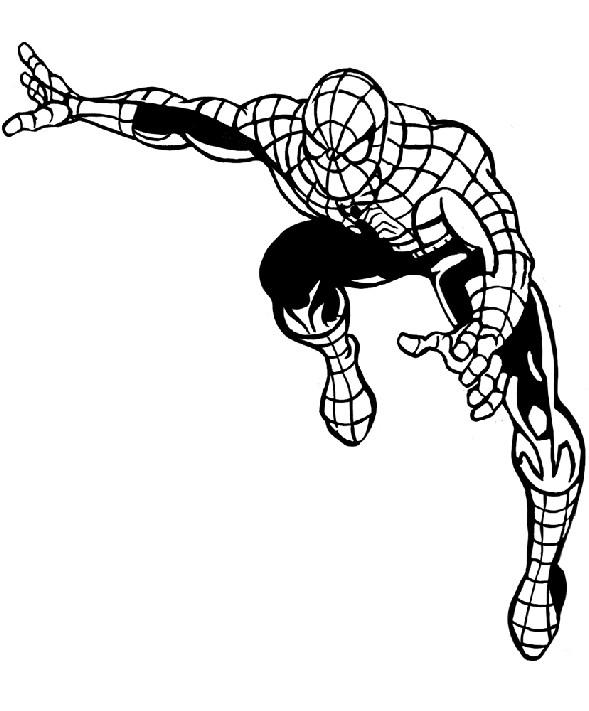 Página para colorir: Homem Aranha (Super heroi) #78920 - Páginas para Colorir Imprimíveis Gratuitamente