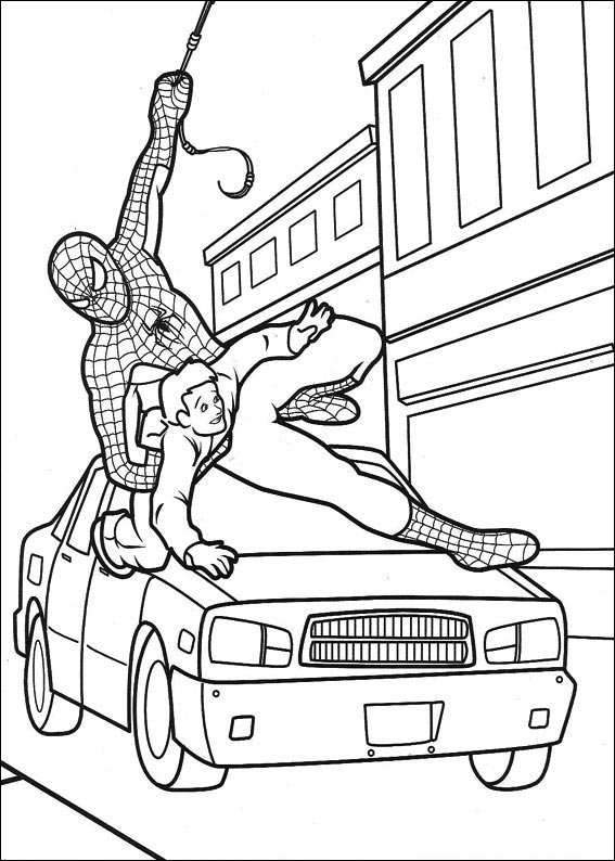Página para colorir: Homem Aranha (Super heroi) #78930 - Páginas para Colorir Imprimíveis Gratuitamente