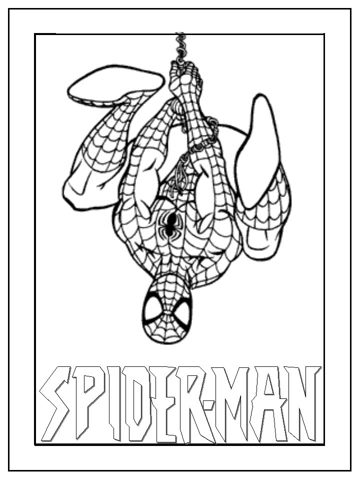 Página para colorir: Homem Aranha (Super heroi) #78931 - Páginas para Colorir Imprimíveis Gratuitamente