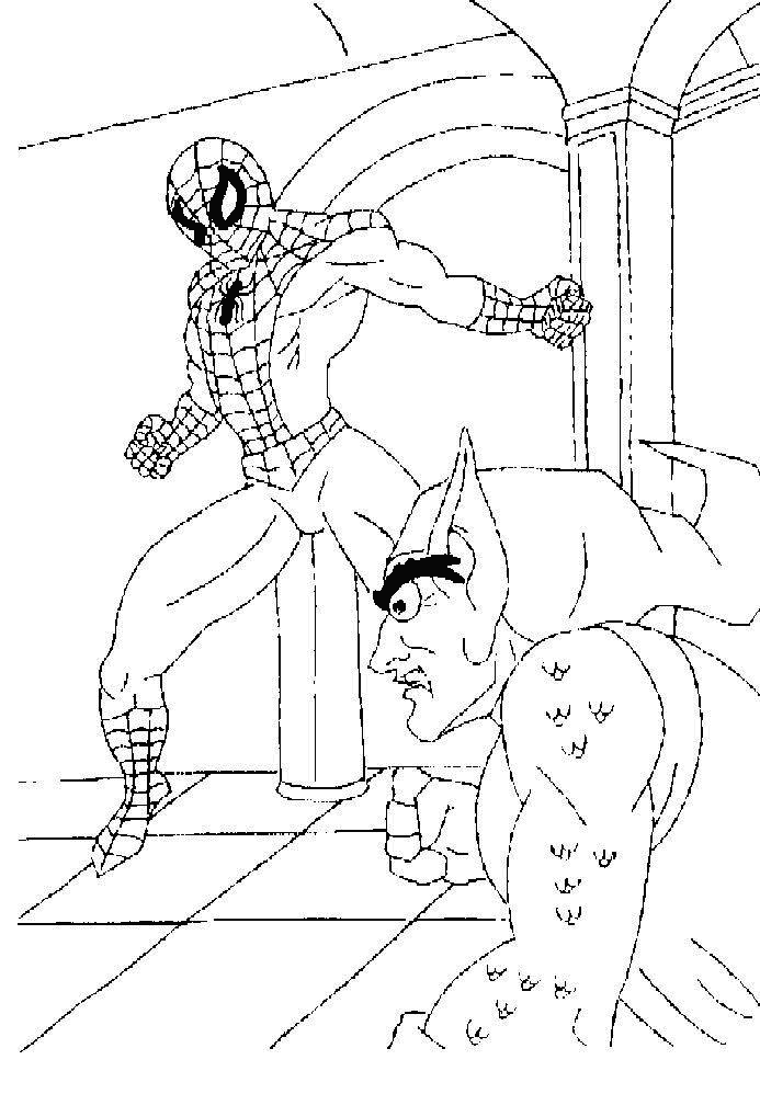 Página para colorir: Homem Aranha (Super heroi) #78949 - Páginas para Colorir Imprimíveis Gratuitamente