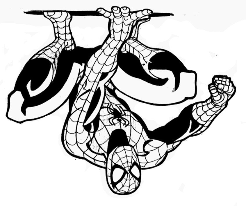 Página para colorir: Homem Aranha (Super heroi) #78950 - Páginas para Colorir Imprimíveis Gratuitamente