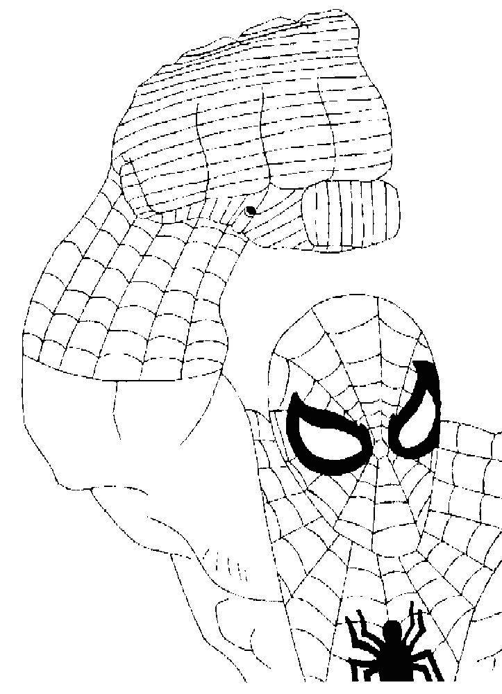 Página para colorir: Homem Aranha (Super heroi) #78956 - Páginas para Colorir Imprimíveis Gratuitamente